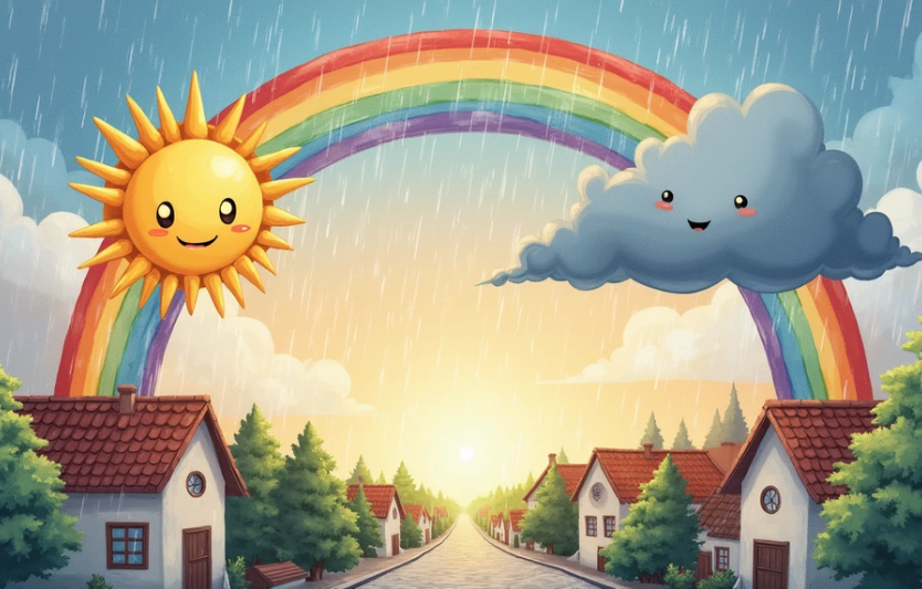 Як народжується веселка