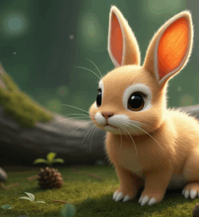 Добра ніч, Зайчику коротка казка для сну