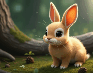 Добра ніч, Зайчику коротка казка для сну