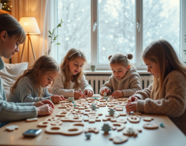 15 веселих зимових завдань для розвитку логіки