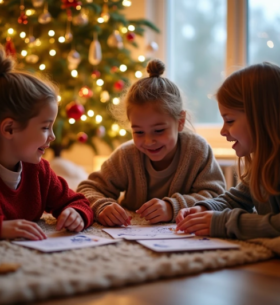 Різдвяні та новорічні загадки для дітей