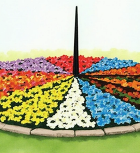 Квітковий годинник