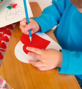 Валентинки своїми руками коли ти дитина — це мило