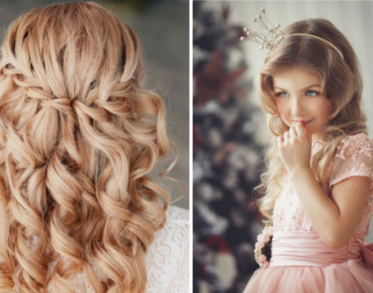 Зачіски для дівчинки