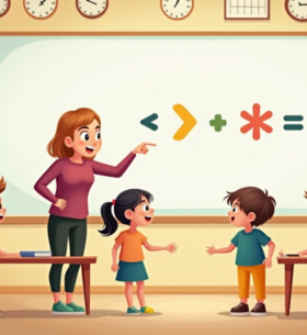 Знаки «більше», «менше», «дорівнює» як пояснити дитині