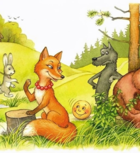 Огляд української народної казки Колобок